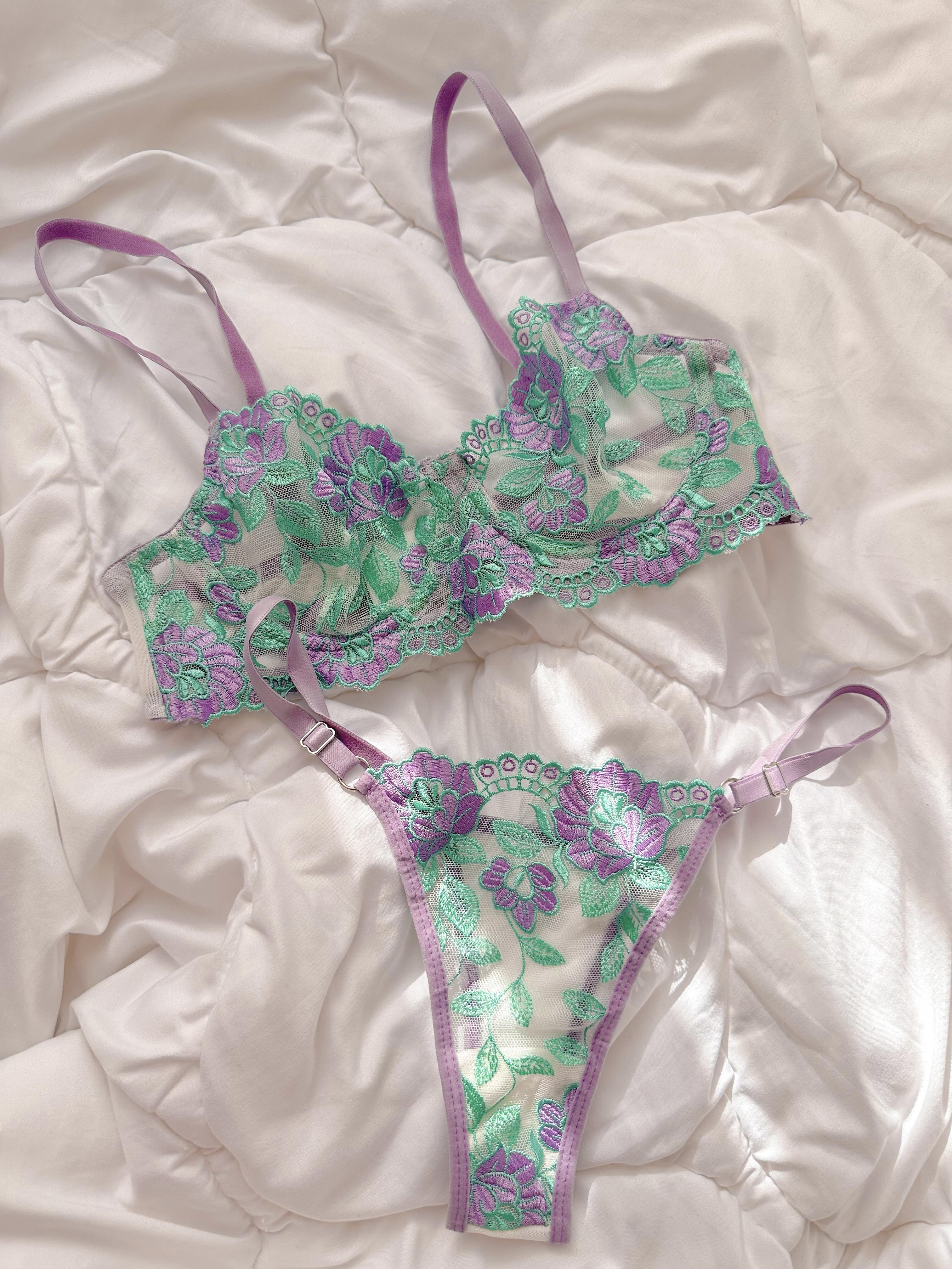 Ariel Underwire Bra Set