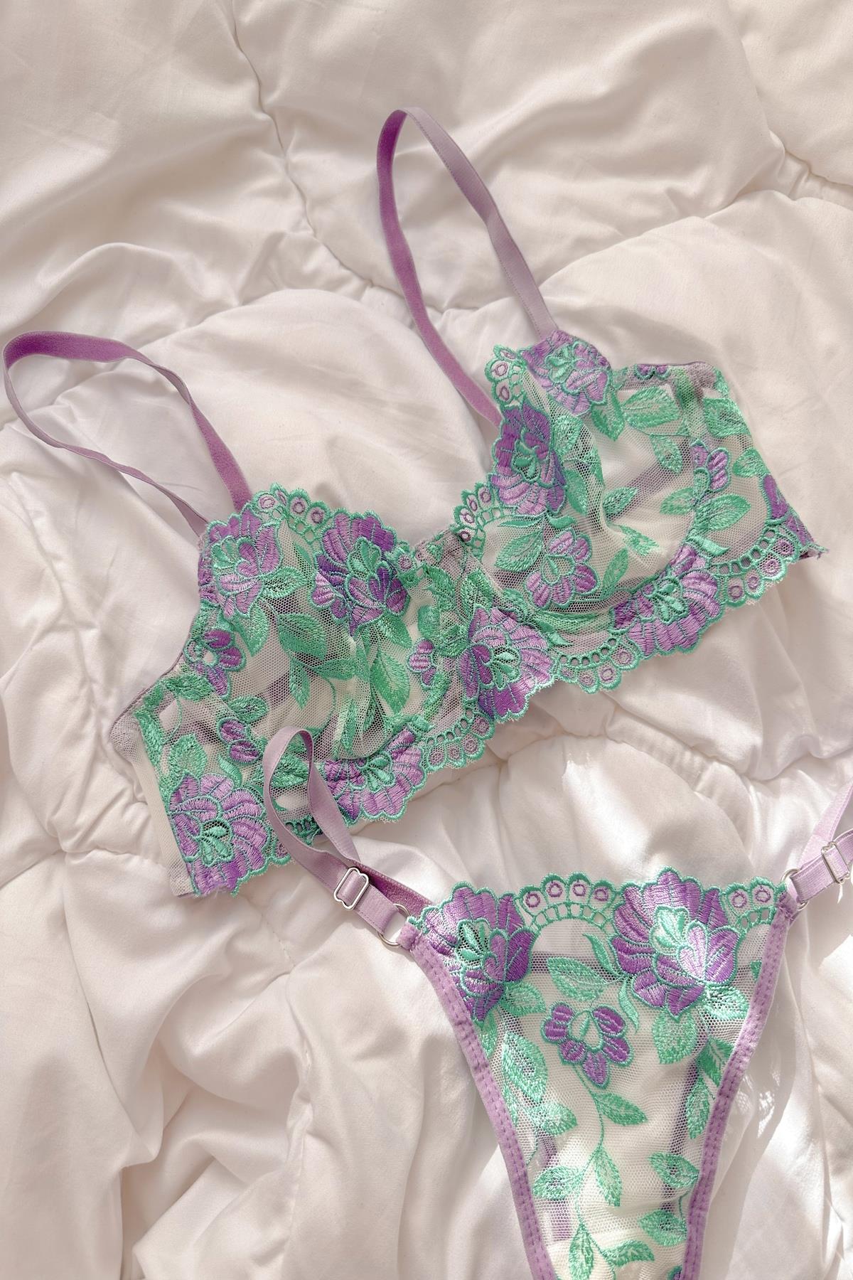 Ariel Underwire Bra Set